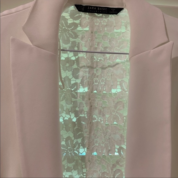 Zara White Vest with Lace Back - Picture 7 of 9